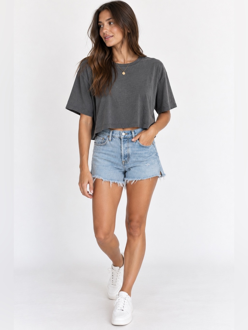 AGOLDE Denim Cutoff Shorts
